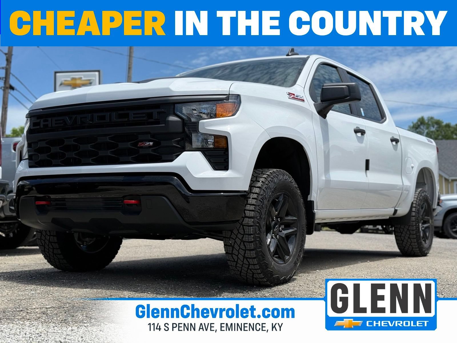 New 2026 Chevrolet Silverado 1500 Custom Trail Boss