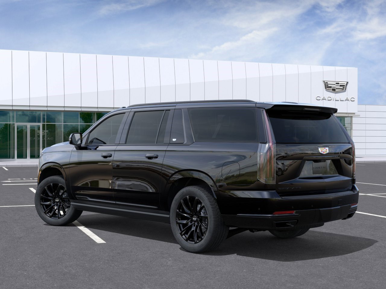 New 2026 Cadillac Escalade ESV Sport w/ LPO, ONYX Package AWD/4WD image 3