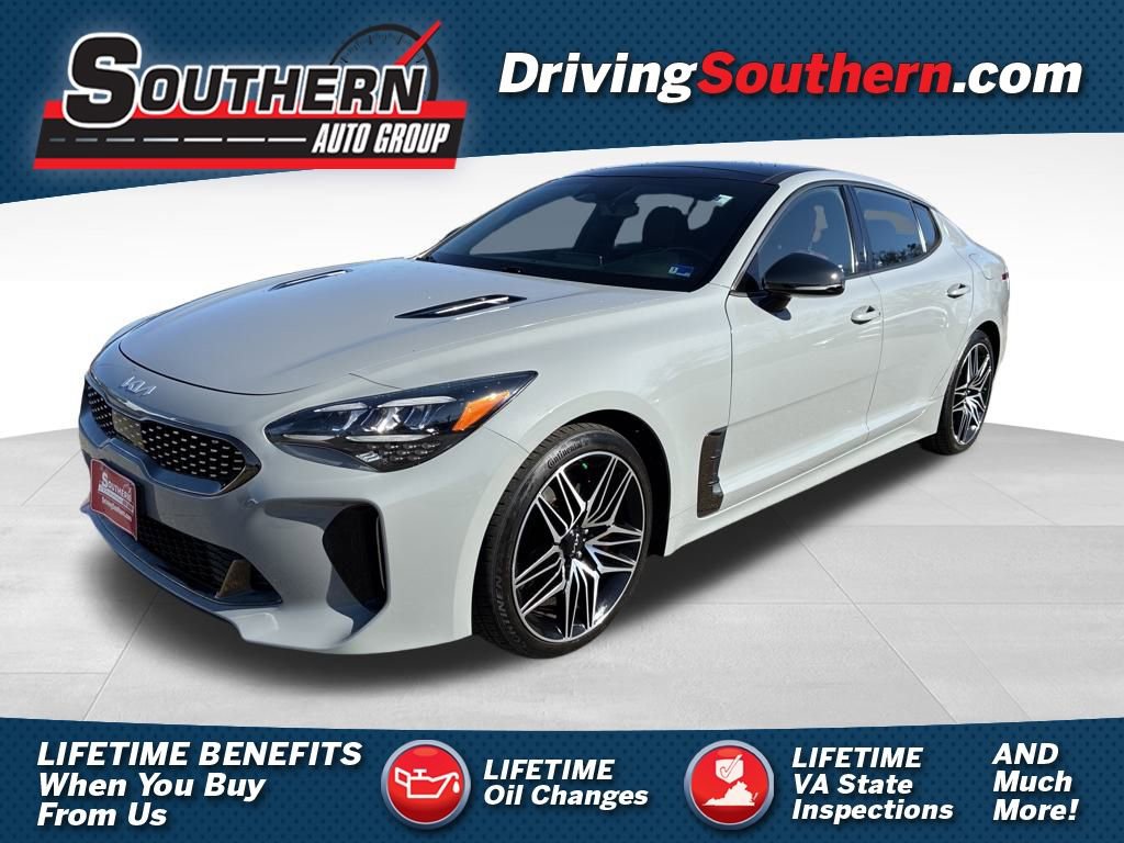 Used 2022 Kia Stinger GT1 w/ Red Interior Color Package