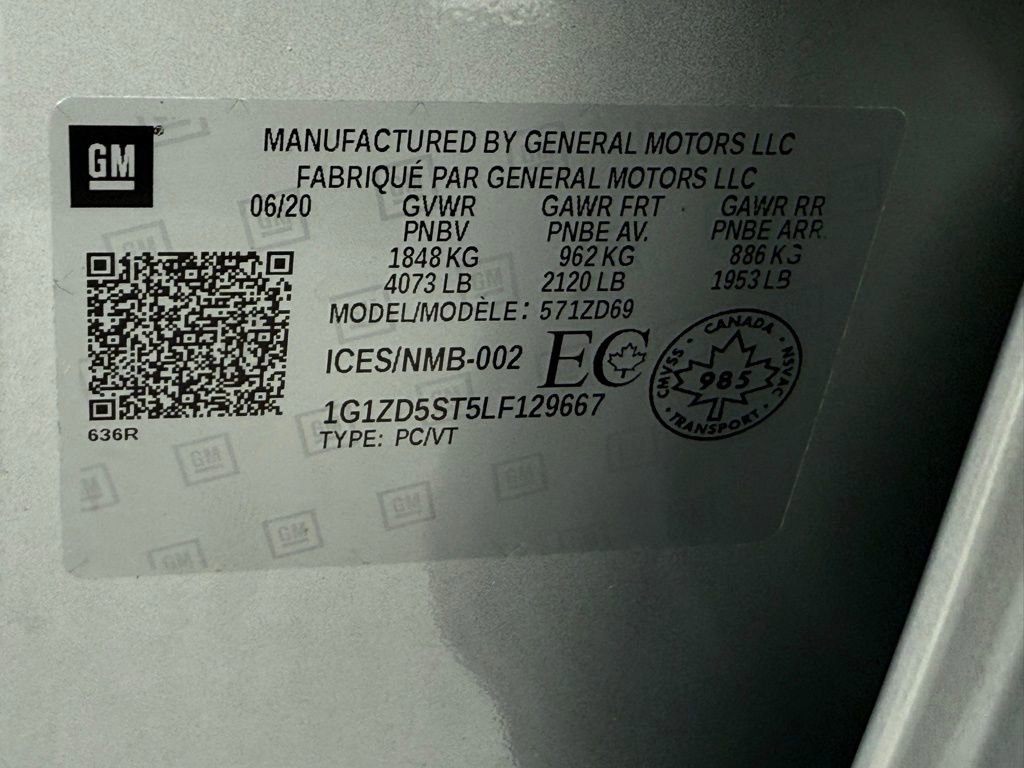 Used 2020 Chevrolet Malibu LT w/ Fleet LT Safety Plus Package image 41