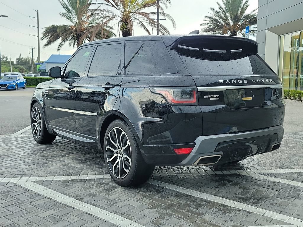 Used 2018 Land Rover Range Rover Sport HSE AWD/4WD image 3