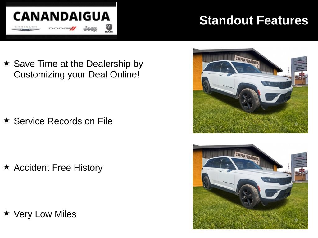Used 2023 Jeep Grand Cherokee Altitude AWD/4WD image 3