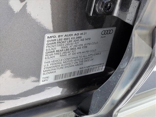 Used 2021 Audi Q7 3.0T Premium Plus w/ Executive Package AWD/4WD image 14