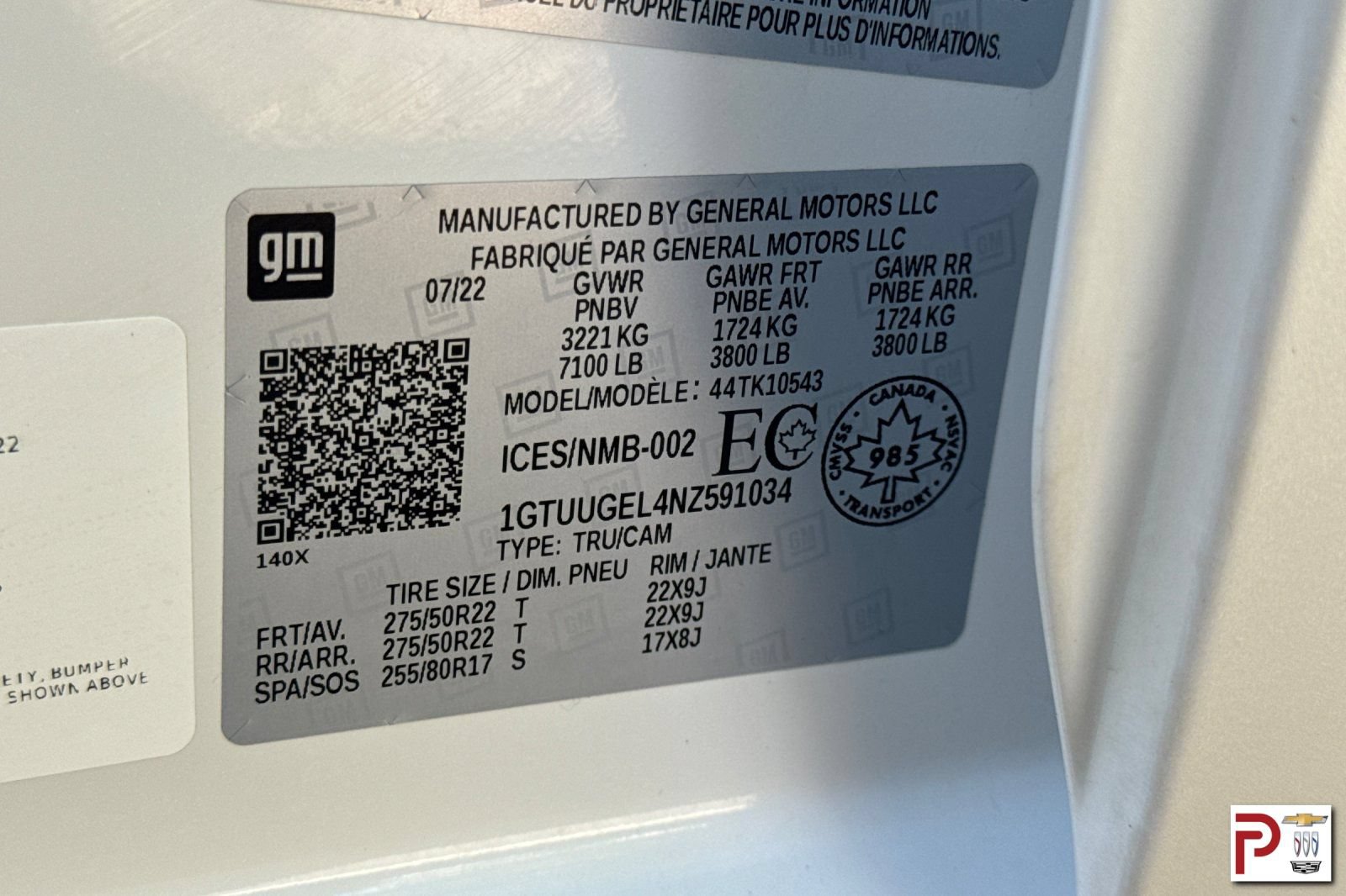 Certified 2022 GMC Sierra 1500 Denali AWD/4WD image 34