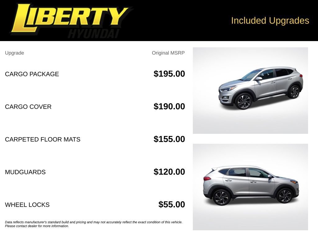 Used 2020 Hyundai Tucson Sport w/ Cargo Package AWD/4WD image 6