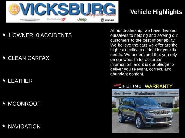 Used 2024 Jeep Grand Cherokee Summit AWD/4WD image 19