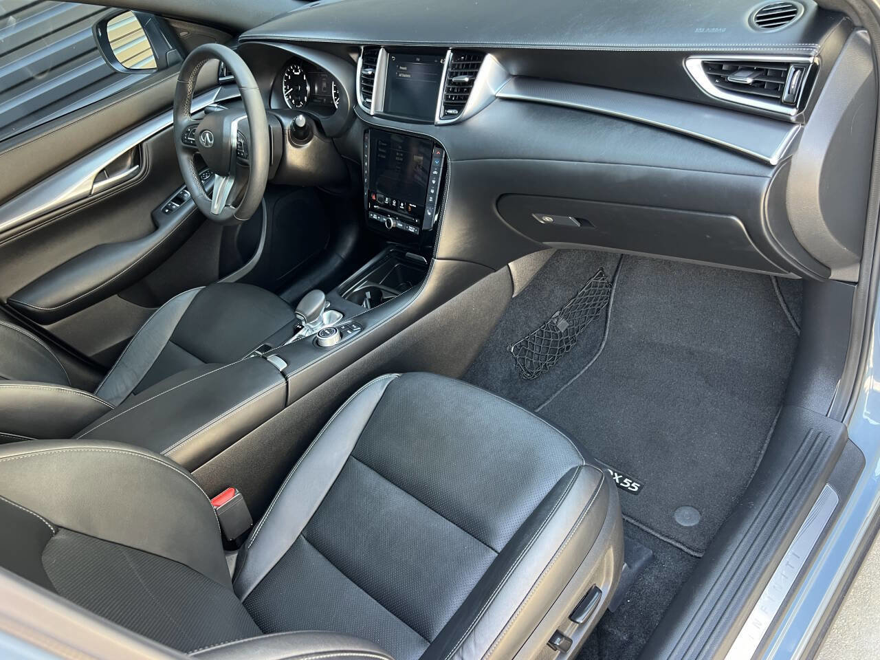 Used 2023 INFINITI QX55 Luxe w/ Cargo Package AWD/4WD image 21