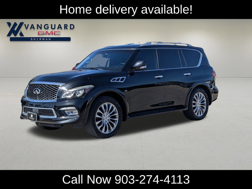 Used 2015 INFINITI QX80 4WD w/ 22" Wheel Package image 3