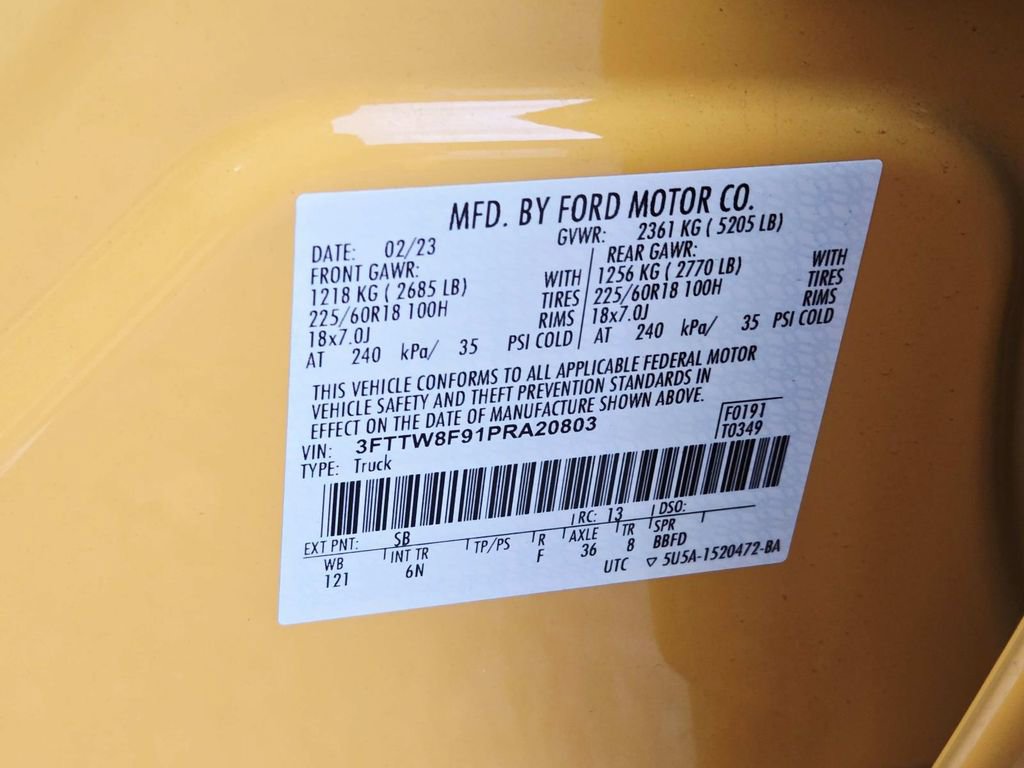 Used 2023 Ford Maverick Lariat w/ Lariat Luxury Package image 39