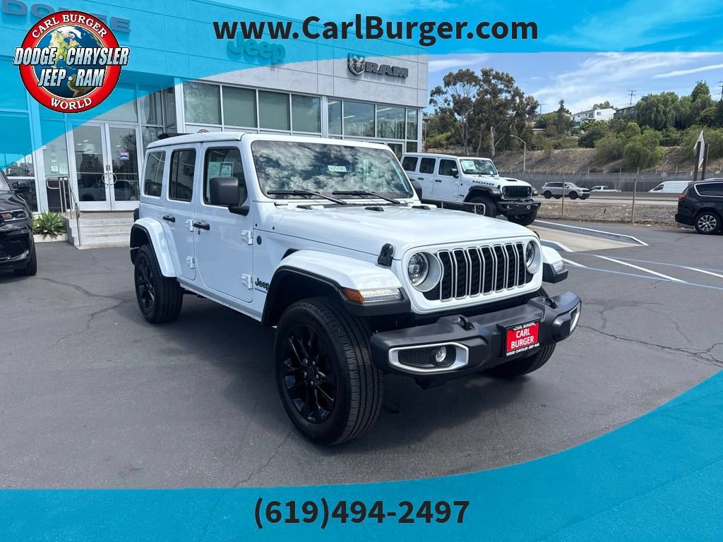 Certified 2025 Jeep Wrangler Unlimited Sahara w/ Safety Group