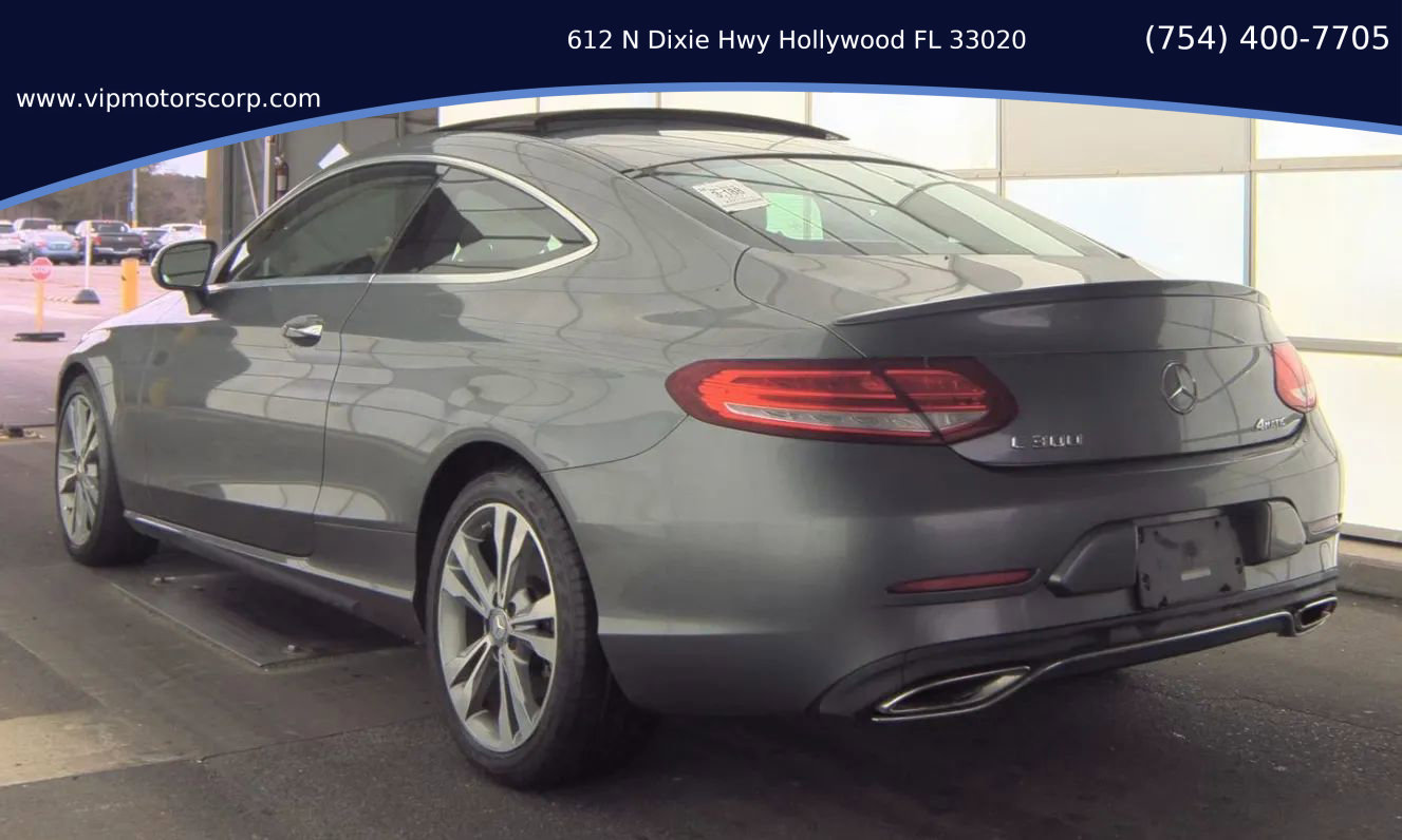 Used 2017 Mercedes-Benz C 300 4MATIC Coupe w/ Premium 2 Package image 4