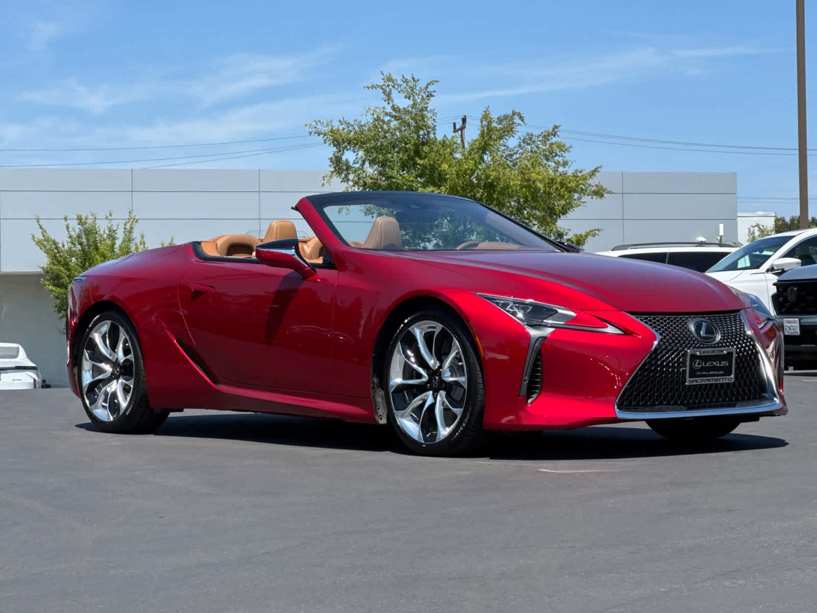 Certified 2021 Lexus LC 500 Convertible w/ Touring Package RWD image 11