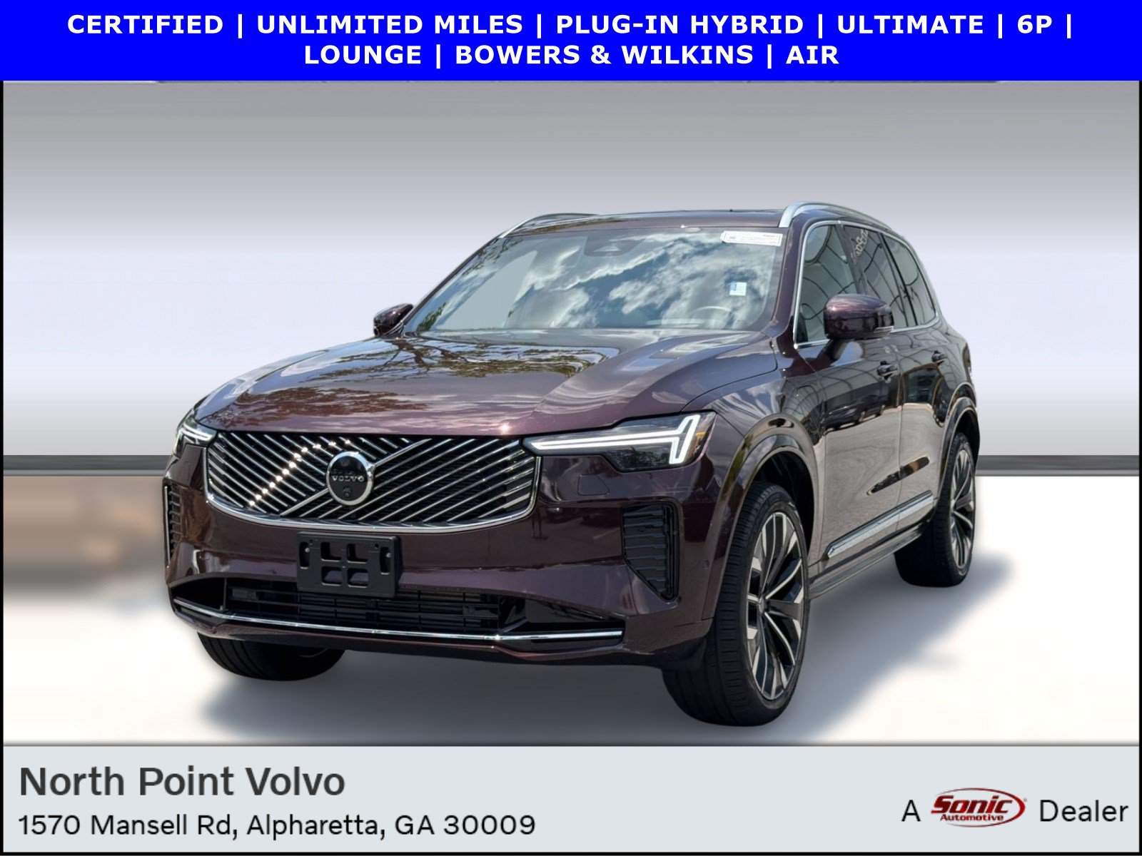 Certified 2025 Volvo XC90 T8 Ultra w/ Lounge Package AWD/4WD video 1