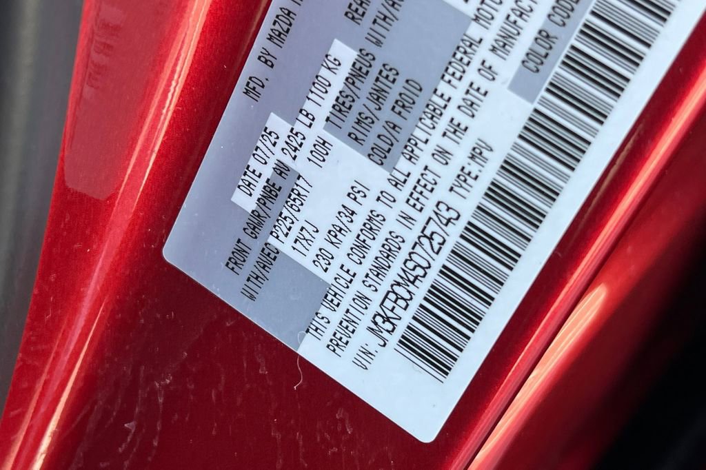 Certified 2025 MAZDA CX-5 AWD 2.5 S w/ Preferred Package image 36