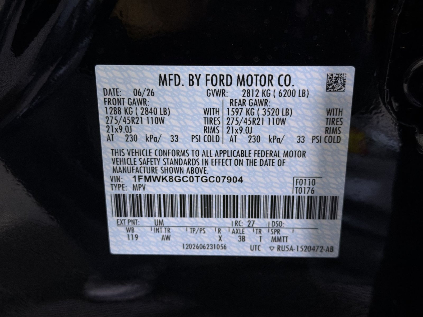 New 2026 Ford Explorer ST w/ Sun And Sound Package AWD/4WD image 35