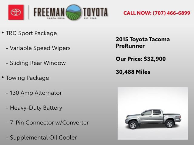 Used 2015 Toyota Tacoma PreRunner w/ TRD Sport Package RWD image 10