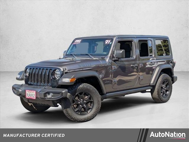 Certified 2021 Jeep Wrangler Unlimited Sport