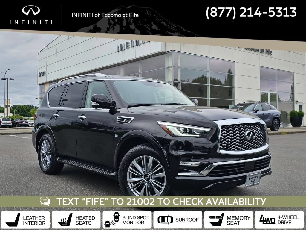 Used 2019 INFINITI QX80 Luxe w/ Proassist Package AWD/4WD image 1