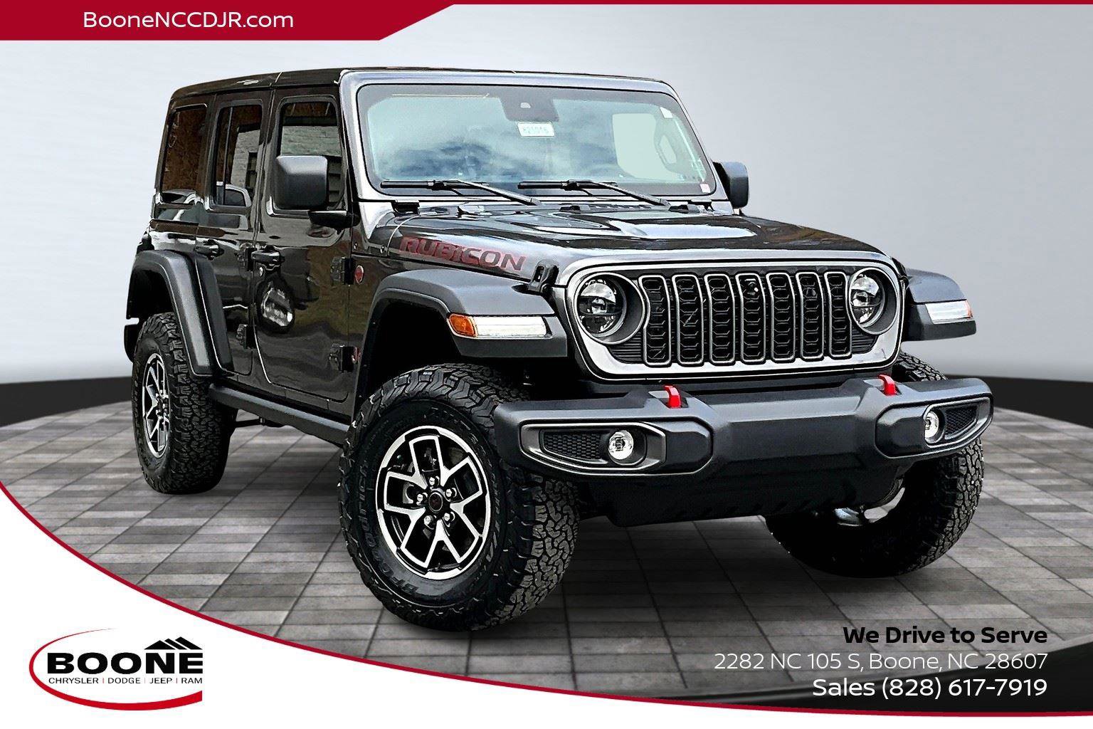 New 2025 Jeep Wrangler Unlimited Rubicon w/ Technology Group
