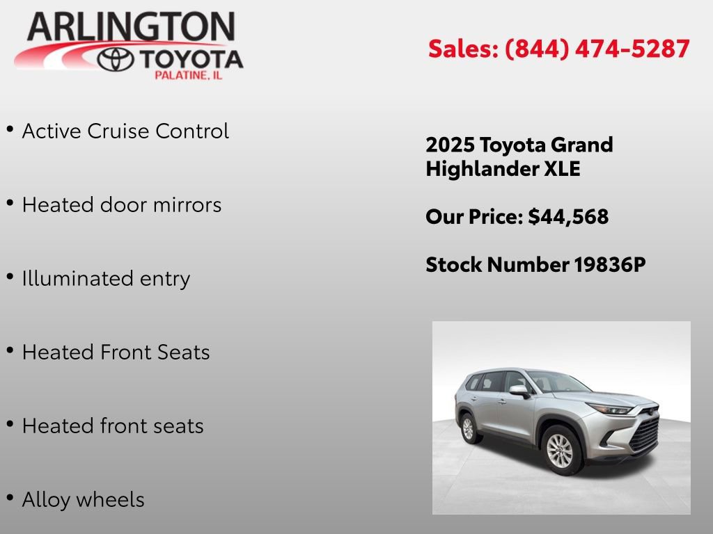 Used 2025 Toyota Grand Highlander AWD image 13