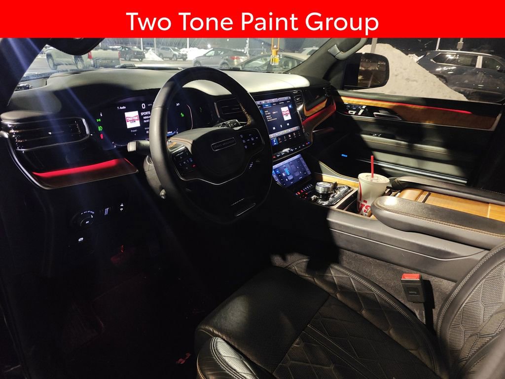 Used 2024 Jeep Grand Wagoneer L Series III w/ Rear Seat Video Group 1 image 10