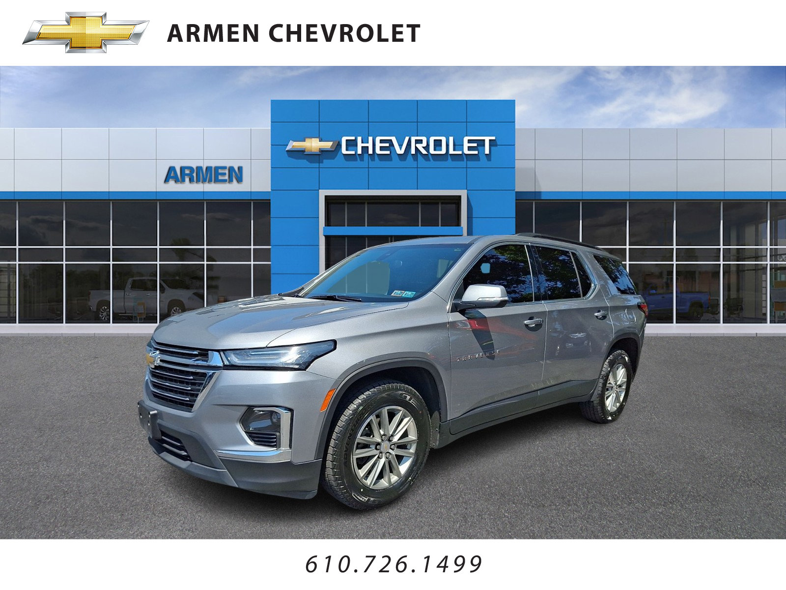 Certified 2023 Chevrolet Traverse LT AWD/4WD image 1