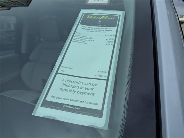 New 2026 Lincoln Navigator L Reserve w/ Jet Appearance Package image 5