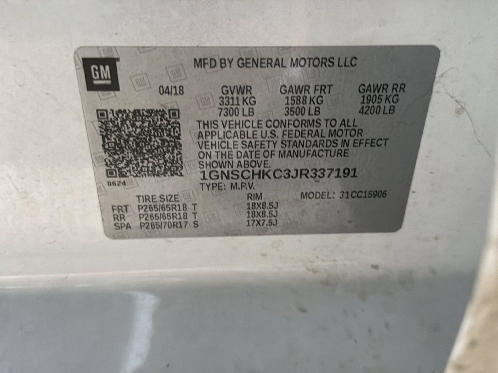 Used 2018 Chevrolet Suburban LT RWD image 6