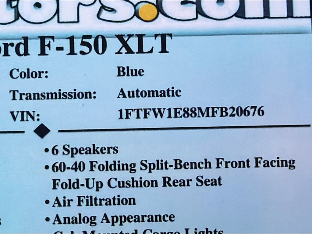 Used 2021 Ford F150 XLT w/ Equipment Group 302A High AWD/4WD image 35