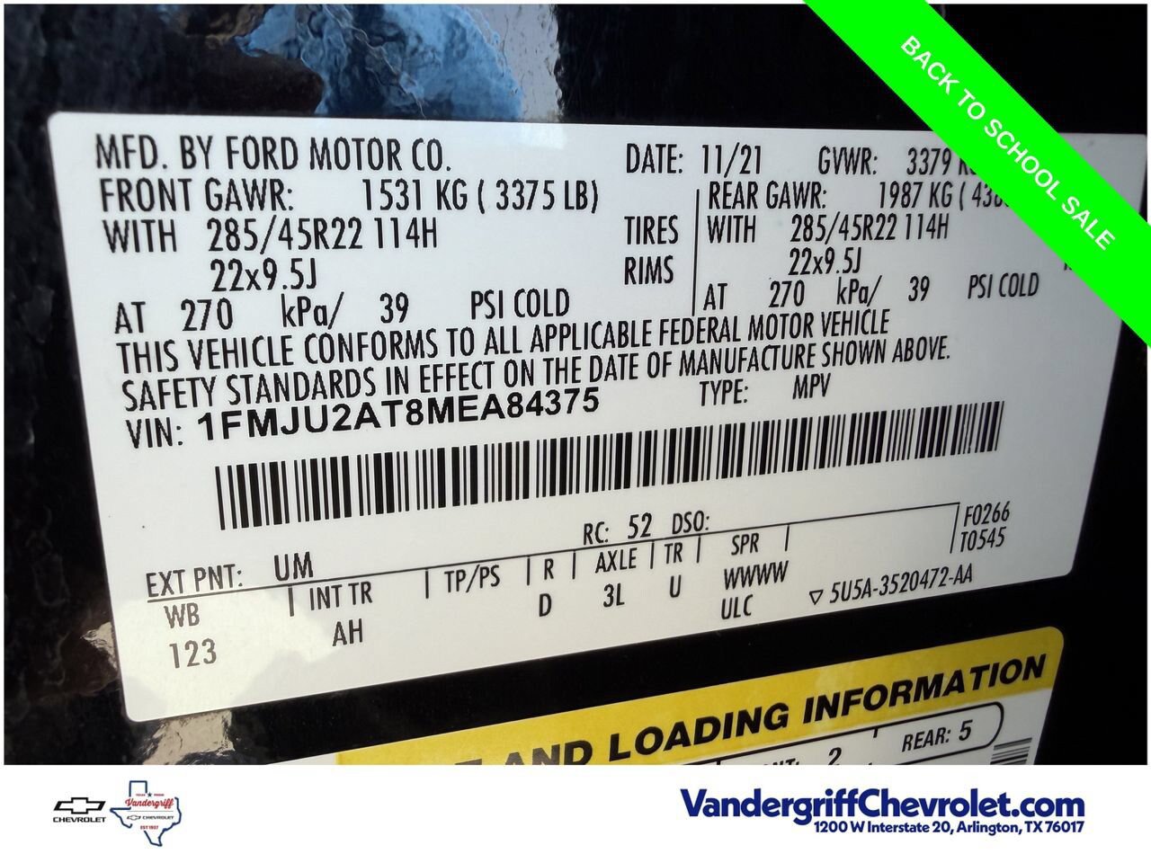 Used 2021 Ford Expedition Limited AWD/4WD image 33