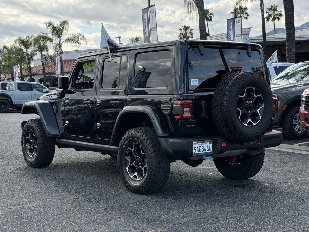 Used 2021 Jeep Wrangler Unlimited Rubicon 4xe w/ Steel Bumper Group AWD/4WD image 6