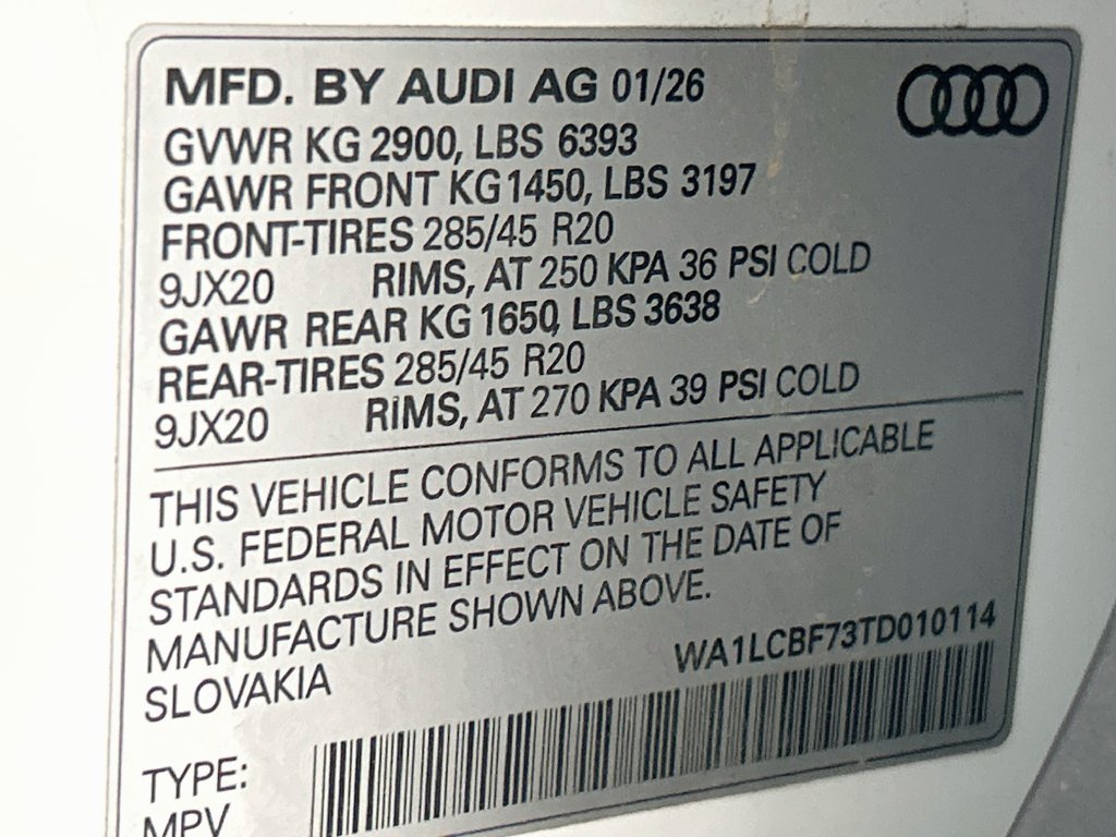 New 2026 Audi Q7 2.0T Premium Plus AWD/4WD image 34