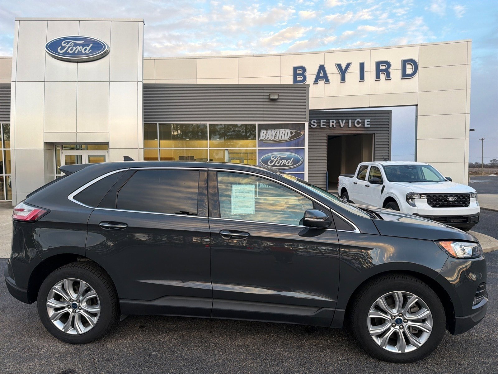 Used 2021 Ford Edge Titanium w/ Cargo Accessory Package image 3