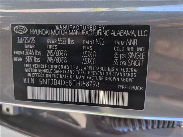 Certified 2026 Hyundai Santa Cruz SEL FWD image 23