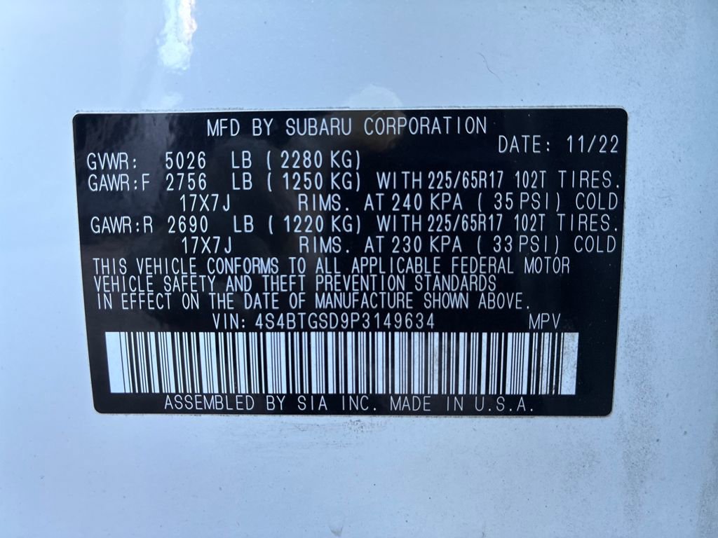 Used 2023 Subaru Outback Wilderness image 29