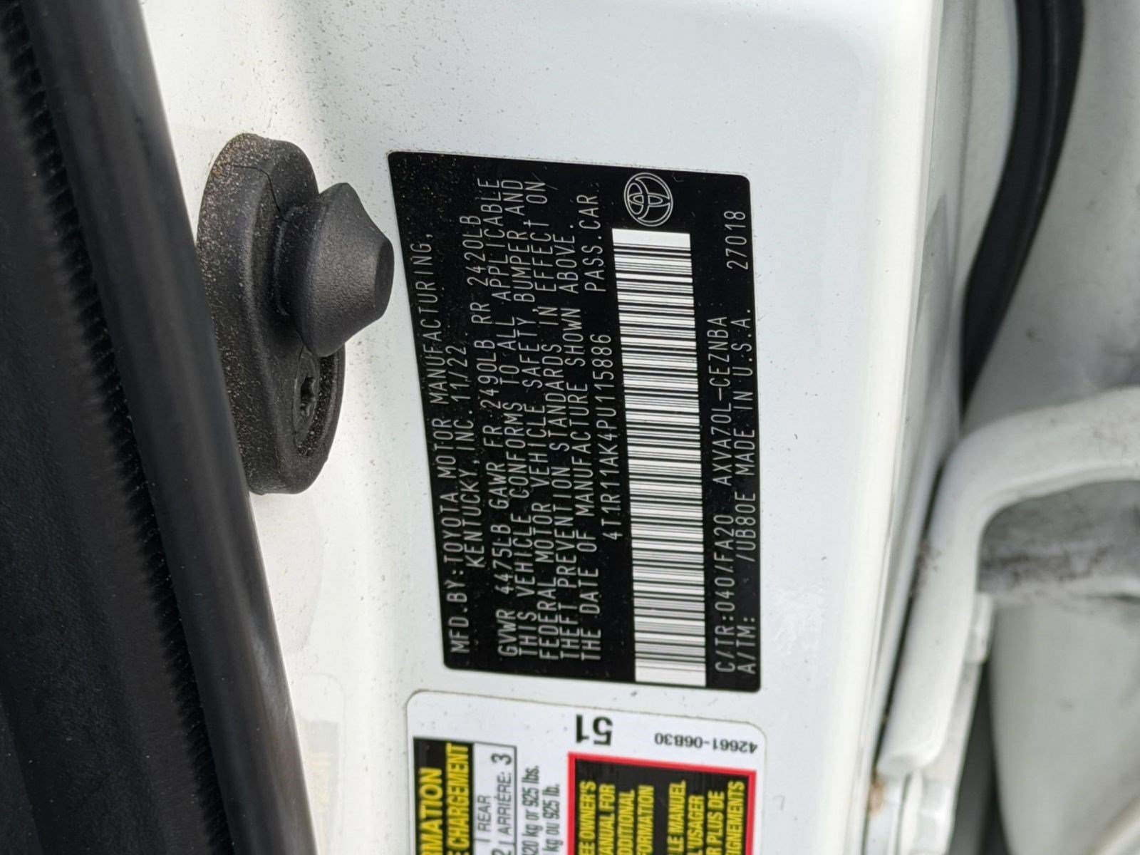 Used 2023 Toyota Camry LE w/ Convenience Package FWD image 29