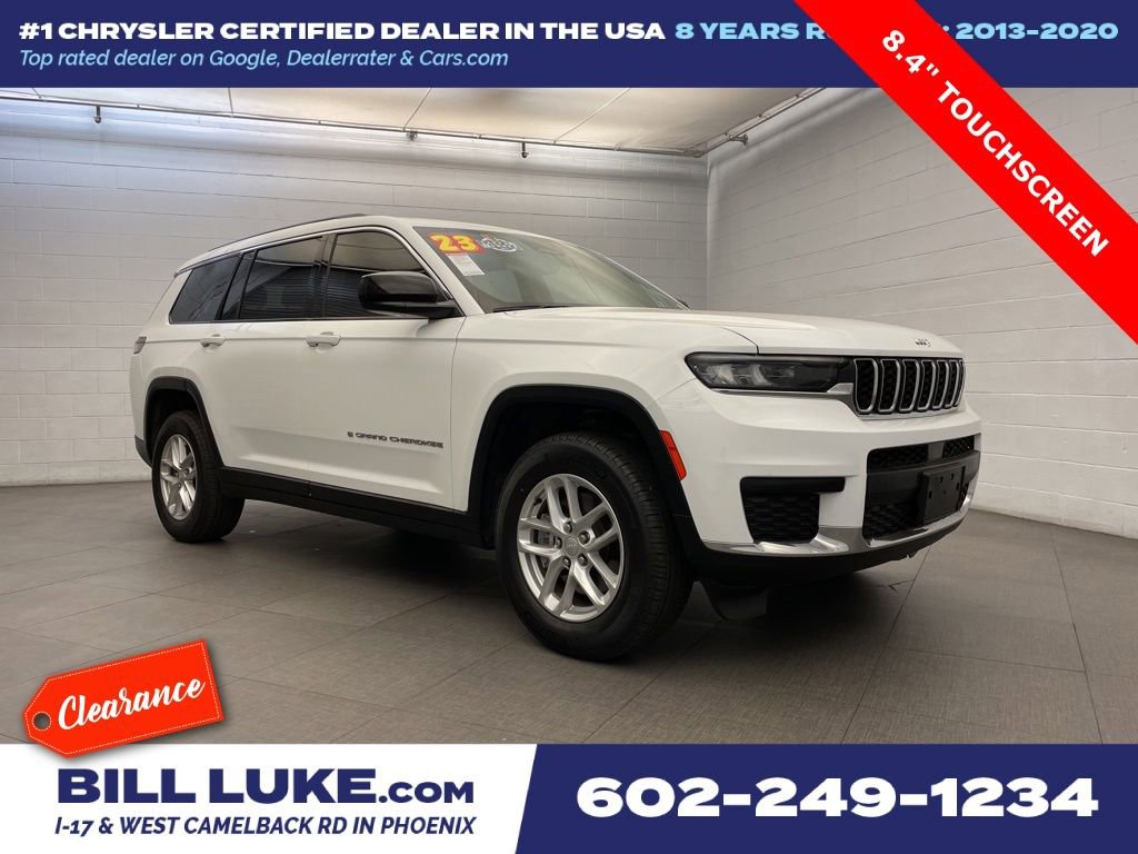 Certified 2023 Jeep Grand Cherokee L Laredo AWD/4WD image 1