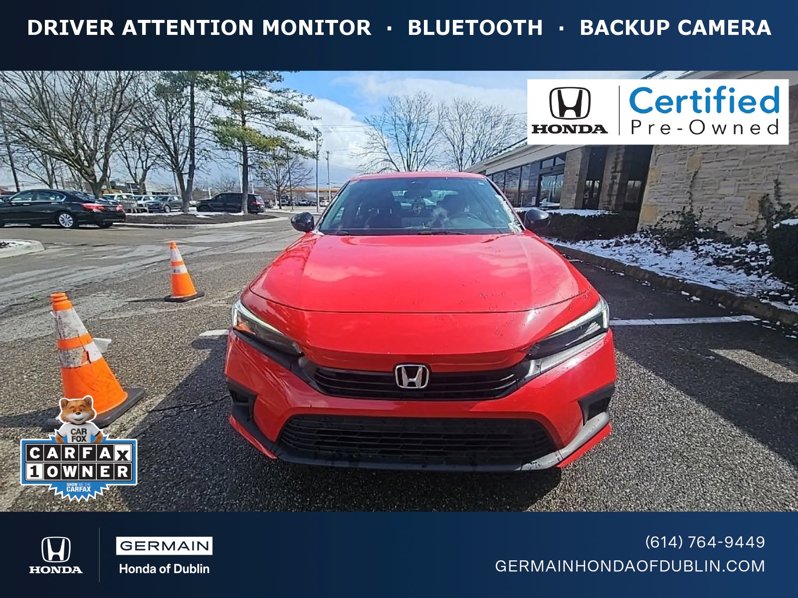 Certified 2023 Honda Civic Sport