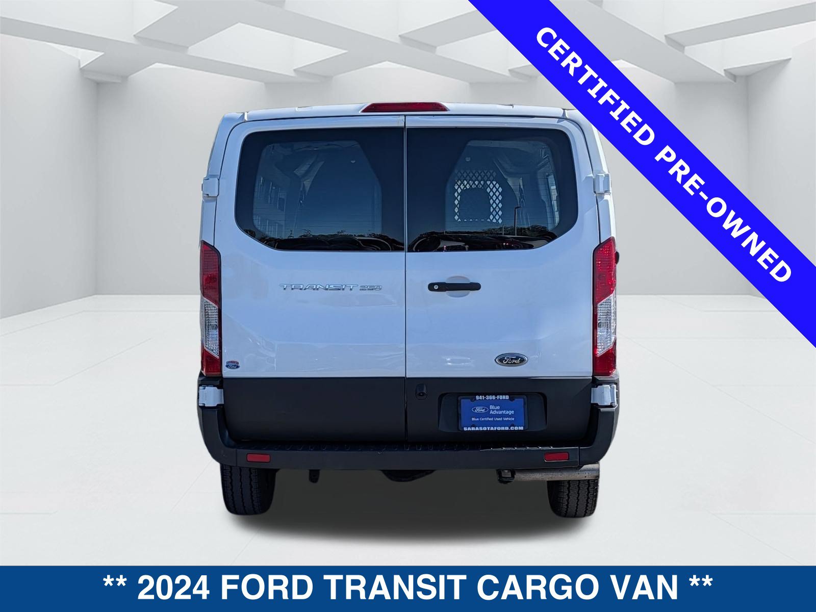 Certified 2024 Ford Transit 250 Low Roof w/ Exterior Upgrade Package RWD image 6