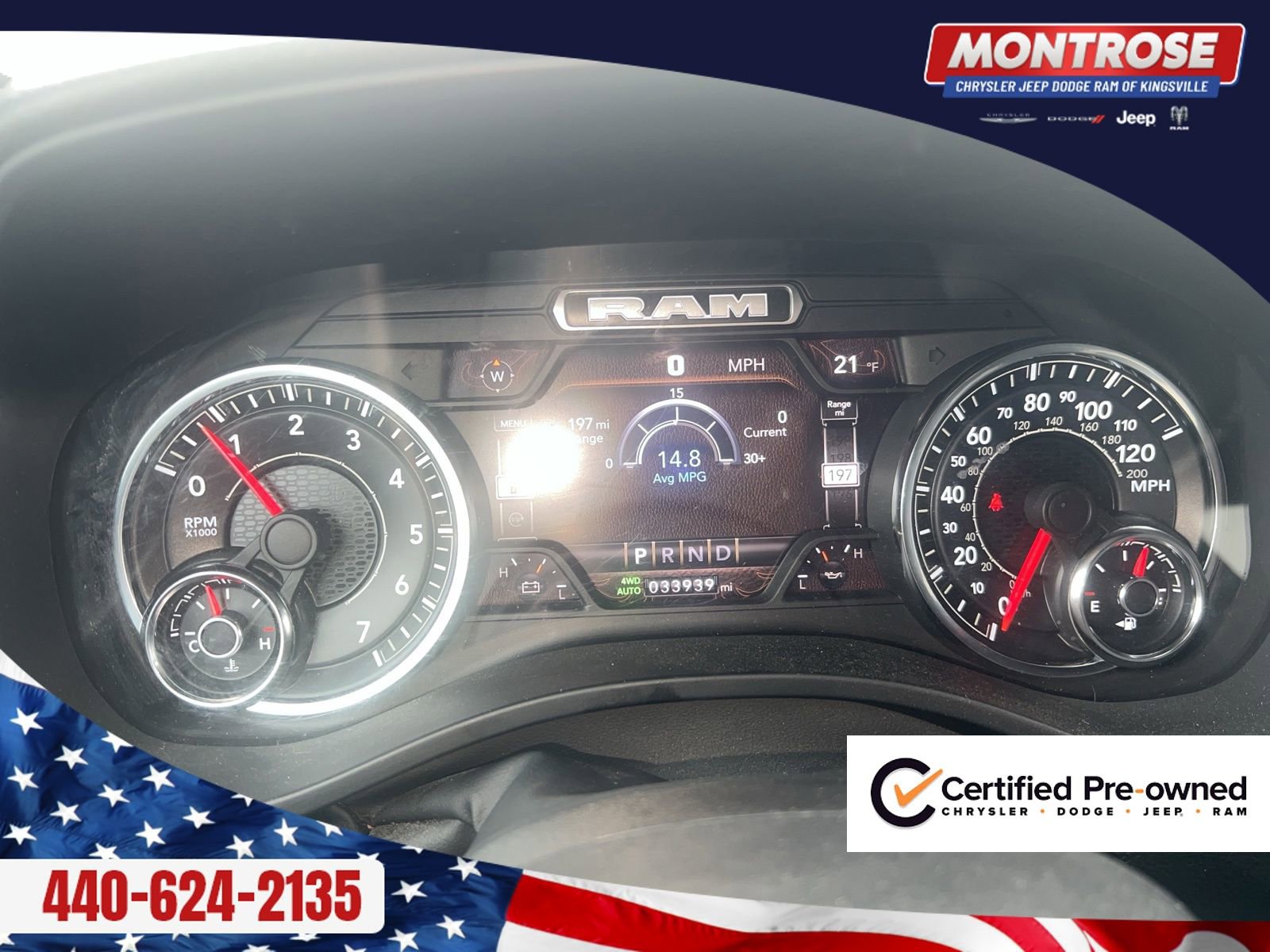 Certified 2022 RAM 1500 Big Horn w/ Built-to-serve Edition image 11