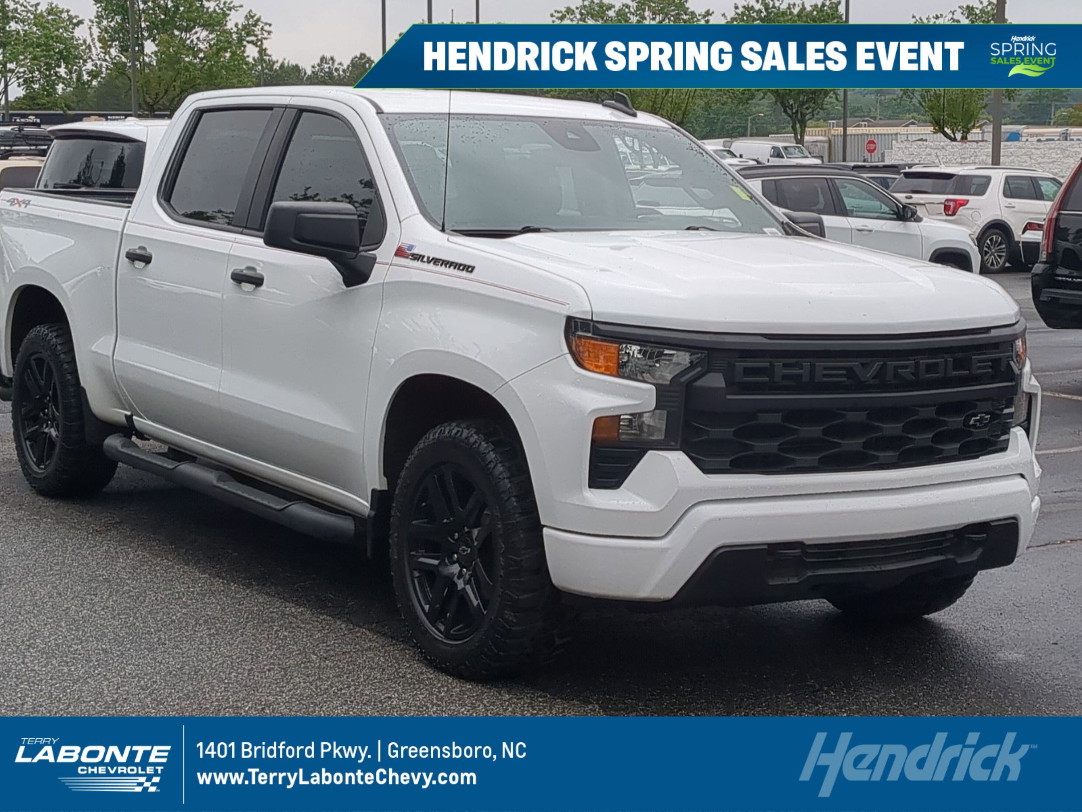 Used 2024 Chevrolet Silverado 1500 Custom w/ Rally Edition AWD/4WD image 1
