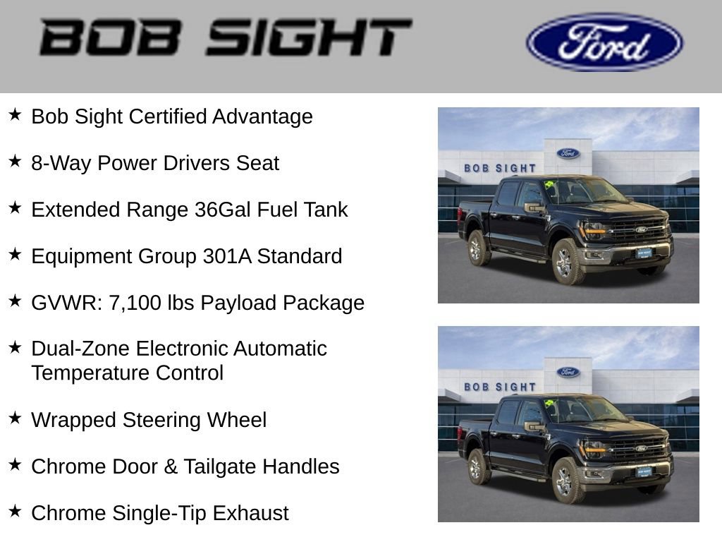 Used 2025 Ford F150 XLT w/ Equipment Group 301A Standard image 3