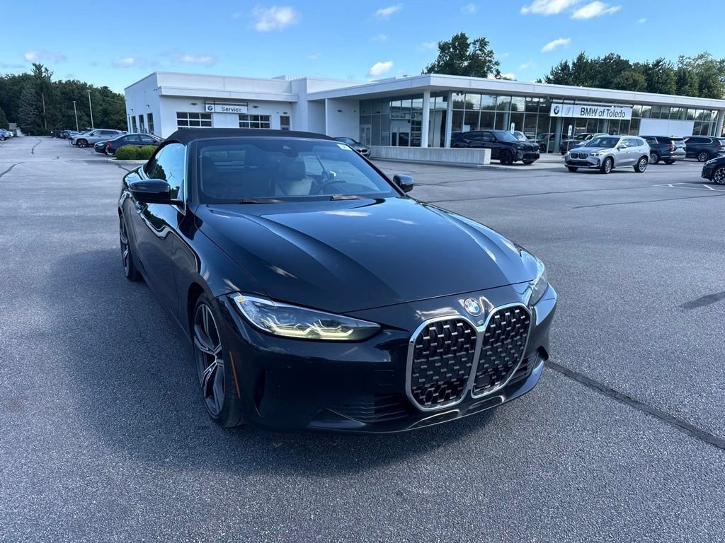 Used 2021 BMW 430i Convertible w/ Premium Package RWD image 1