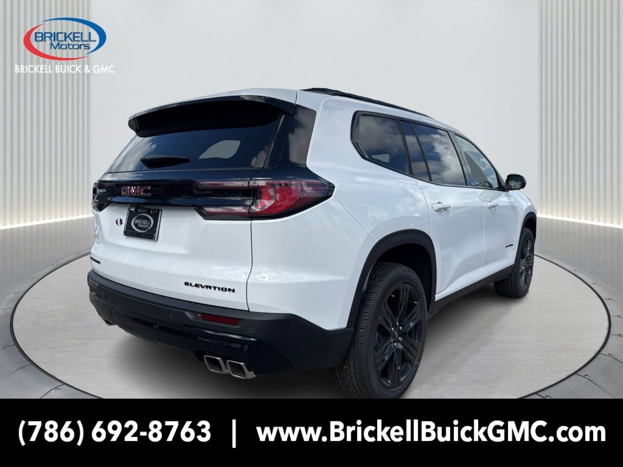 New 2025 GMC Acadia Elevation w/ Black Edition image 5