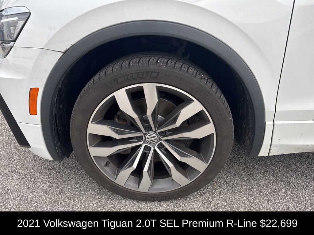 Used 2021 Volkswagen Tiguan SEL Premium R-Line w/ 3rd Row Seat Package image 9