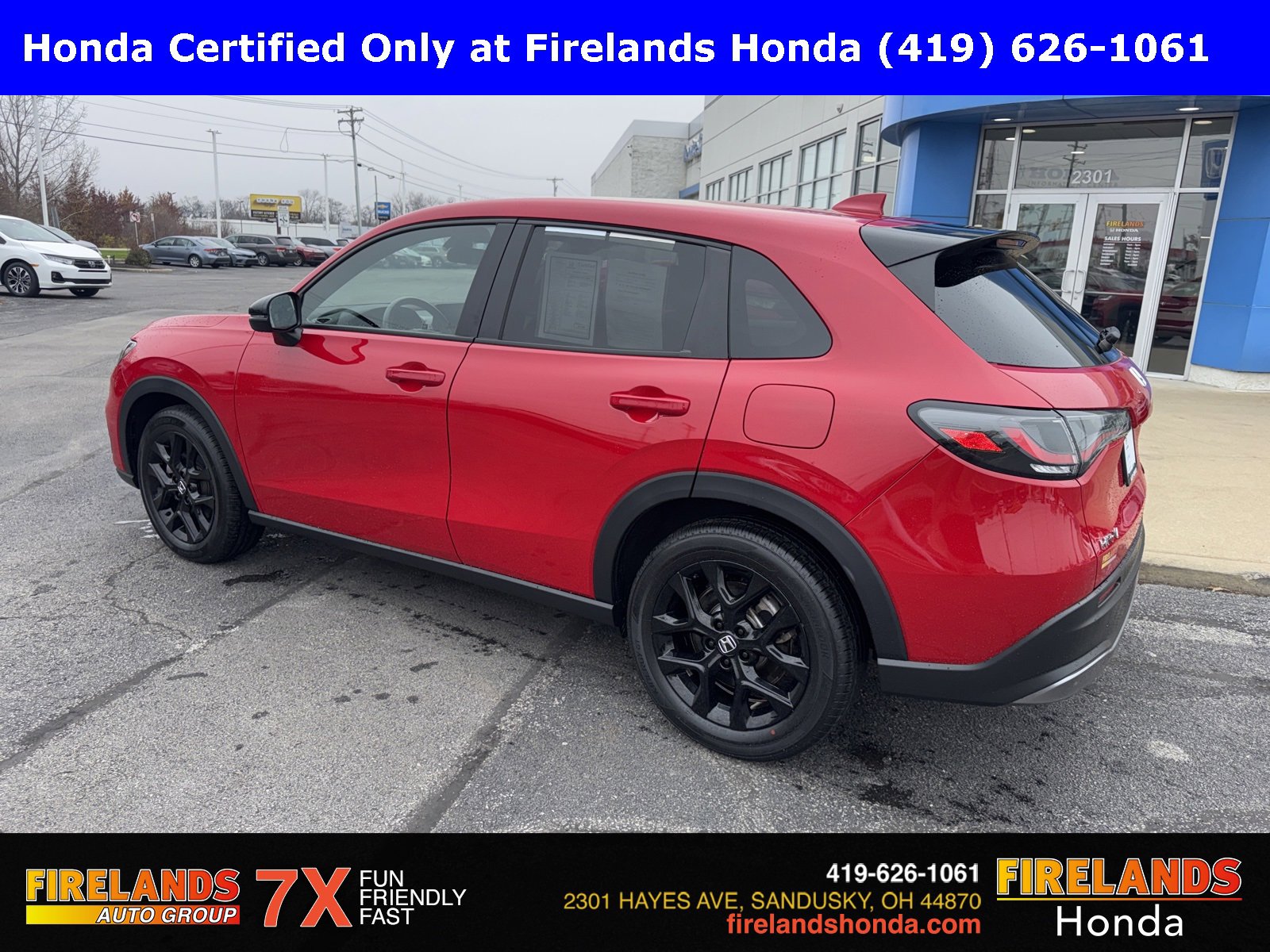 Certified 2025 Honda HR-V Sport image 3