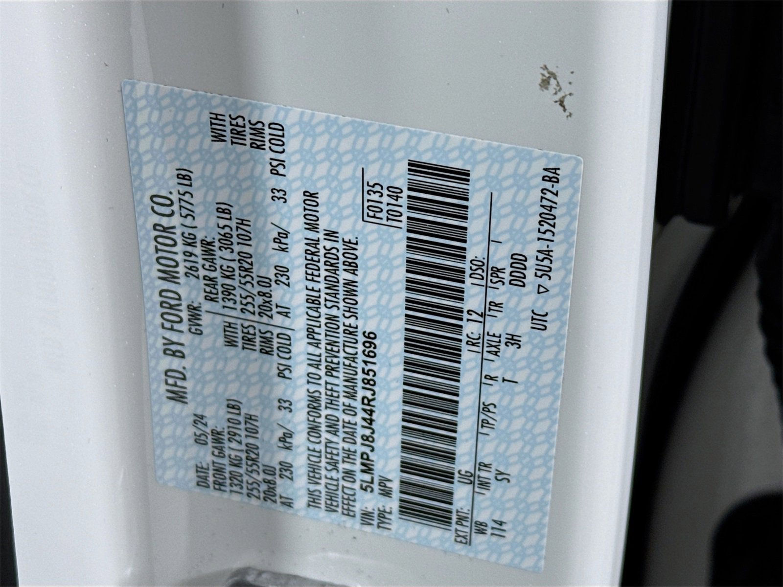 Used 2024 Lincoln Nautilus Premier w/ Equipment Group 102A image 26