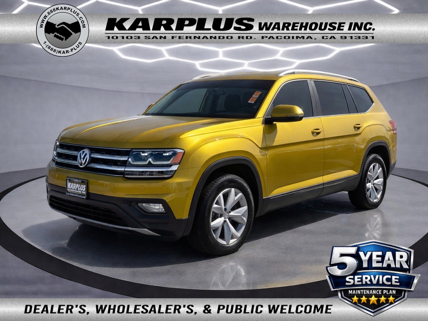 Used 2018 Volkswagen Atlas SE FWD image 1