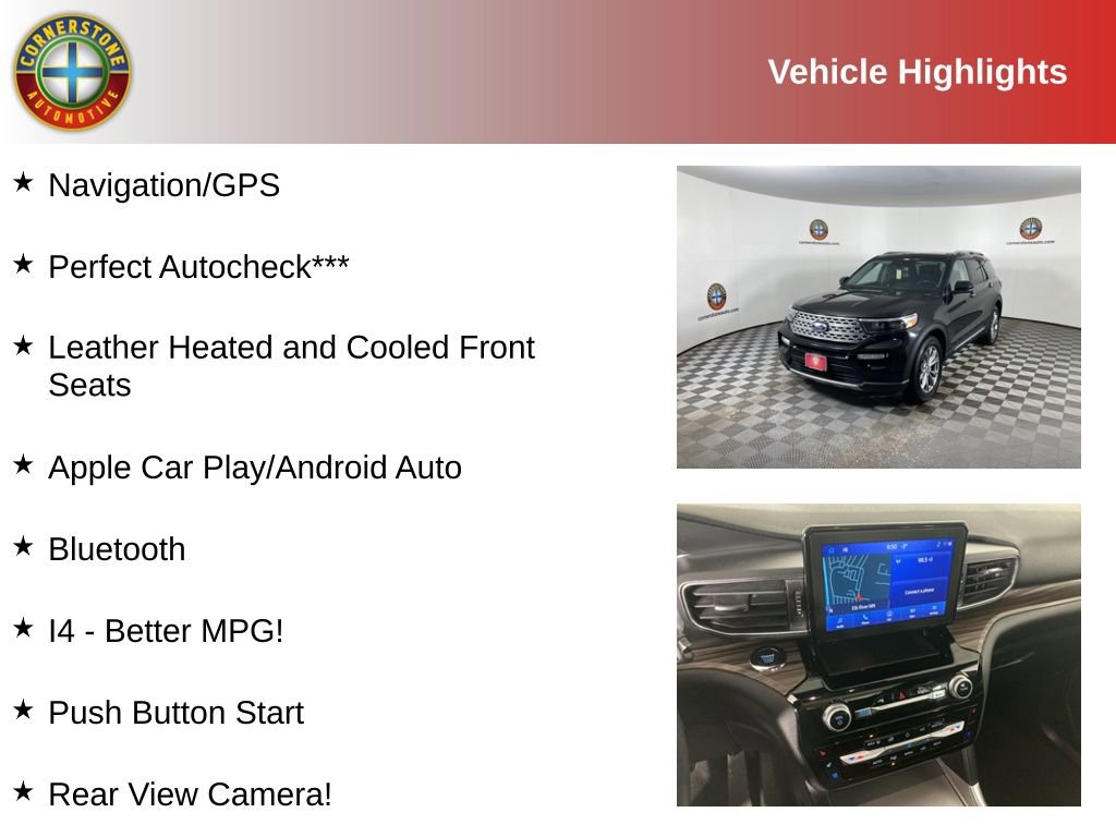 Used 2022 Ford Explorer Limited AWD/4WD image 2