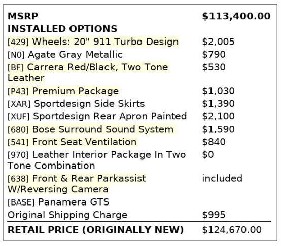 Used 2015 Porsche Panamera GTS image 4